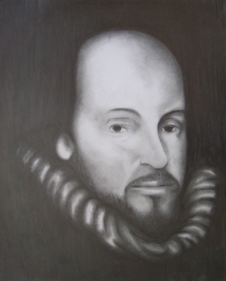 shakespeare drawing  by luke dixon